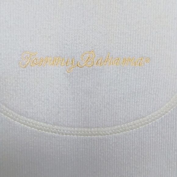 Men's Tommy Bahama Long Sleeve 1/4 Zip Pullover Cardigan Large - Picture 6 of 10